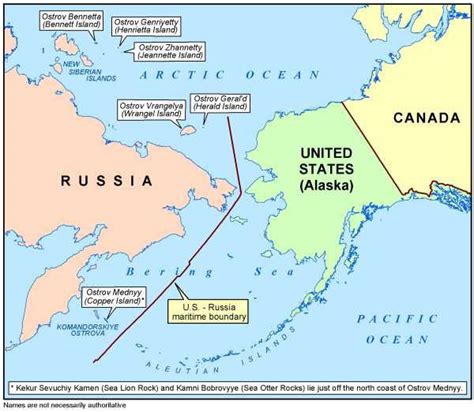 Russia Alaska International Relations